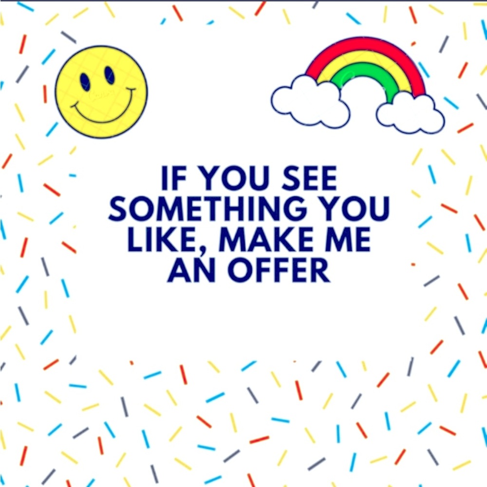 MAKE ME AN OFFER! The worst I can say is no, but I’m trying to get rid of a lot!